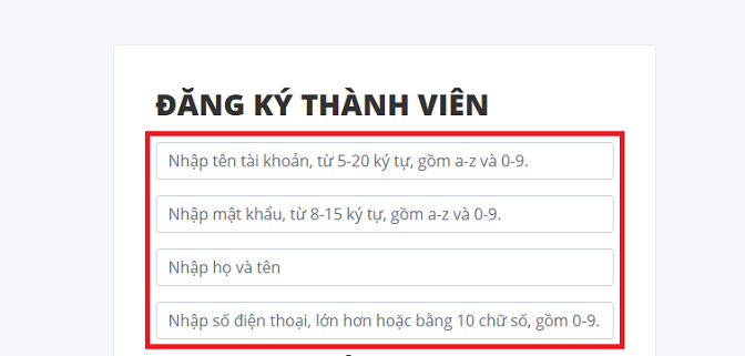 đăng ký tài khoản bong88
